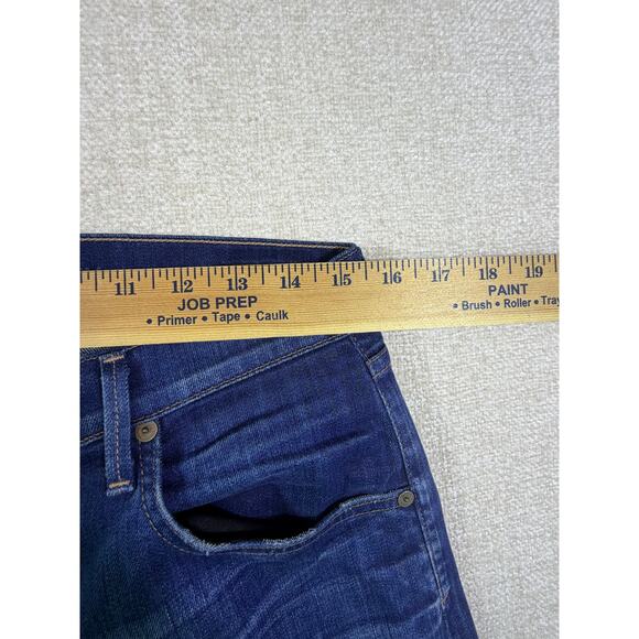 COH Citizens of Humanity Women’s 30 Blue Dyan Drop Rise Cropped Denim Jeans - Picture 5 of 7